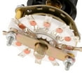 thumbnail image 4 of KCX 2 Pole 5 Position 12 Terminal Band Channel Rotary Switch Selector Round Cap, 4 of 5