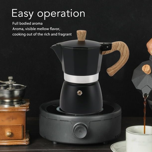Moka Coffee Pot Octagonal Classic Portable Hand Brewing Coffee