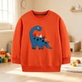 thumbnail image 2 of Toddler Boys Cotton Pullover Crewneck Sweatshirt Long Sleeve Cartoon Shirt Sweaters Tops for 6-12 Months 12-24 Months 2T 3T 4T 5T 6T 7T 8T 9T Children 4-5 Years, 2 of 5