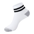thumbnail image 4 of Hanes Mens Ankle Socks Pack, 12-Pack, Active X-Temp, Moisture-Wicking, 4 of 7