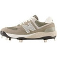 thumbnail image 4 of New Balance Women's Fresh Foam 574 Low Metal Softball Cleat Grey Medium 6, 4 of 7