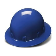Blue-Sleek Shell Full Brim 4 Pt Ratchet Suspension