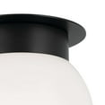 thumbnail image 3 of 52586BK Kichler Lighting Albers - 1 Light Flush Mount-8.5 Inches Tall and 8 Inches Wide-Black Finish, 3 of 6
