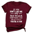 thumbnail image 1 of Camiseta de mujer Camisetas divertidas y lindas de manga corta Camiseta con estampado de letras divertidas Regalo Tops Blusa Regalo para parejas Pompotops hfajkhk127130, 1 of 5