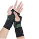 thumbnail image 1 of Guantes deportivos para hombre, de color sólido, con cordones y transpirables, de poliéster, protectores de muñeca para fitness, 1 of 3