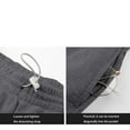 thumbnail image 5 of TRUBKH shorts for women athletic shorts for women linen shorts womens shorts casual bermuda shorts for women Shorts Style New High Waisted Shorts Internet Famous Fitness Shorts Pants Dark Gray M, 5 of 5