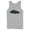 Athletic Heather, variant on Men's Batman Logo Hidden Wing Tank Top White Large