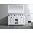 thumbnail image 3 of Odyssey - 60 - White Cabinet + Black Wood Counter, 3 of 5