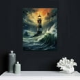 thumbnail image 5 of Guiding Light, Lighthouse in Storm, Classic Prints Print on Canvas Wall Art, Beautiful Vintage Art for Living Room Decor, Canvas, Canvas Wall Art,Art, 5 of 5