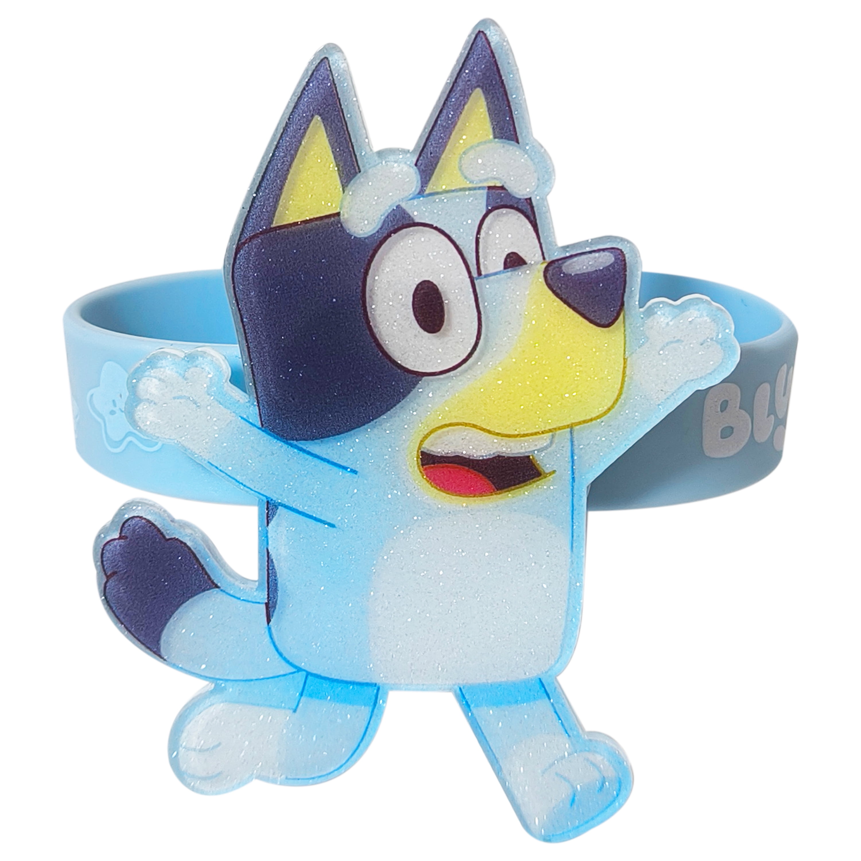 Bluey Light-Up Bracelet with Snap Closure