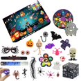 thumbnail image 1 of Adviento, Calendario De Cuenta Regresiva De Halloween, Conjunto De Juguetes Sensoriales, Juguetes Para Apretar Con Burbujas Para Aliviar El Estrés, Regalos De Recuerdo De Halloween Inevent HA046145-05, 1 of 5