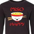 thumbnail image 4 of Inktastic Kawaii Miso Happy Long Sleeve Youth T-Shirt, 4 of 5