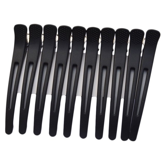 NICEXMAS 12pcs Haidressing Clips Plastic Duckbill Hair Clips Salon Hair Styling Tool Hair Clips