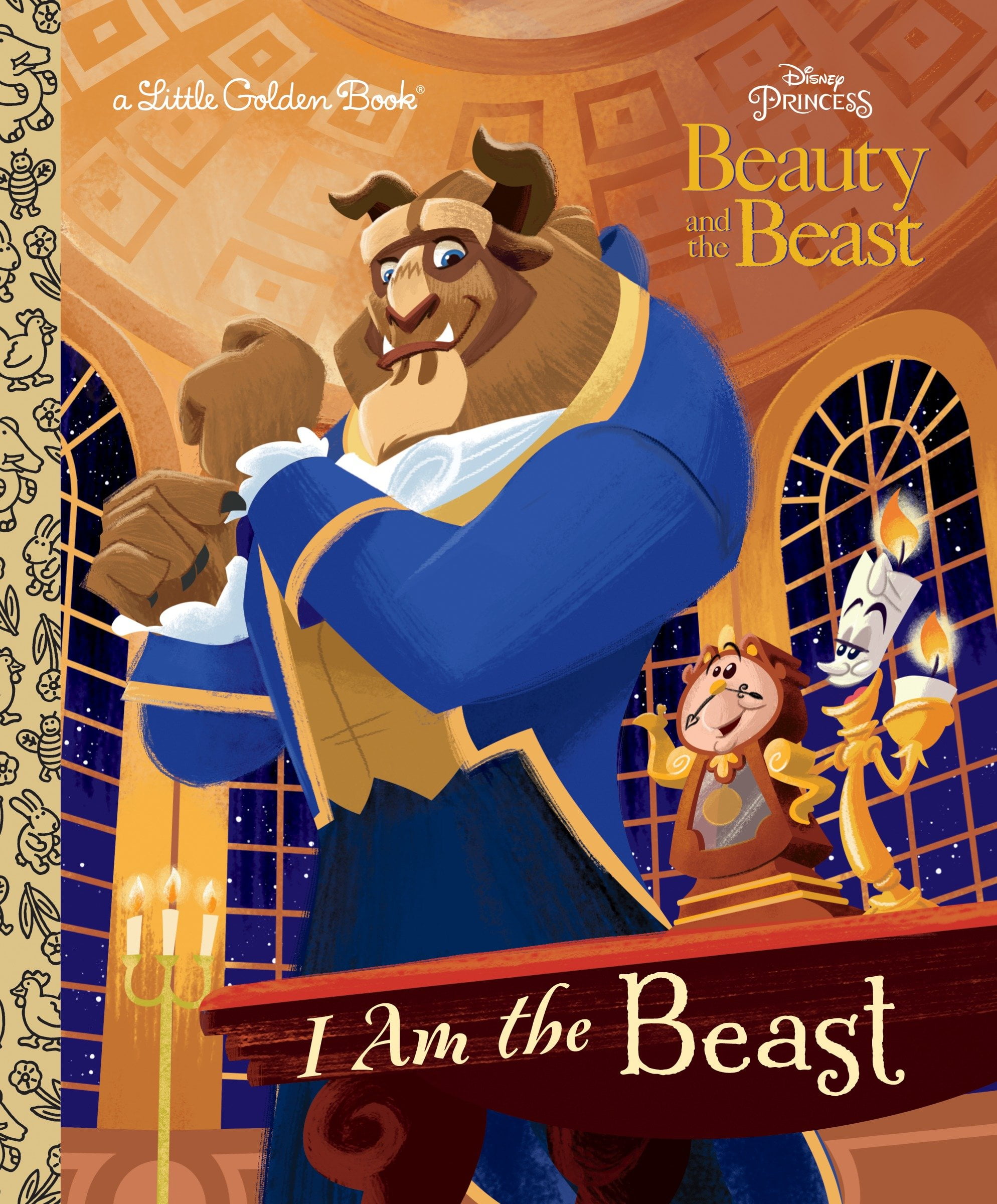 Little Golden Book I Am the Beast (Disney Beauty and the Beast