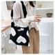 thumbnail image 4 of Bolsos Bolsa de Axila con Un Hombro con Estampado Vintage para Niñas de Negro Colcomx Bolso de mujer, 4 of 7