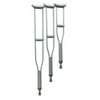 Lumex Universal Aluminum Crutches - Replacement Crutch Handgrips Only, Gray - PR 1