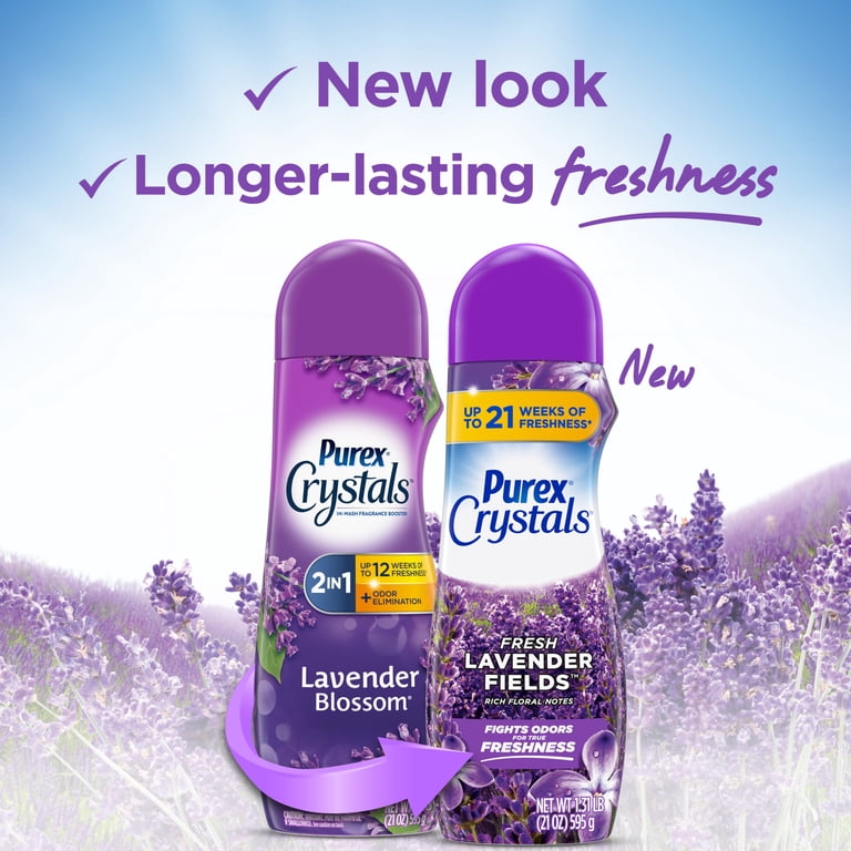 Purex Crystals Scent Booster, Fresh Lavender Fields, 39oz