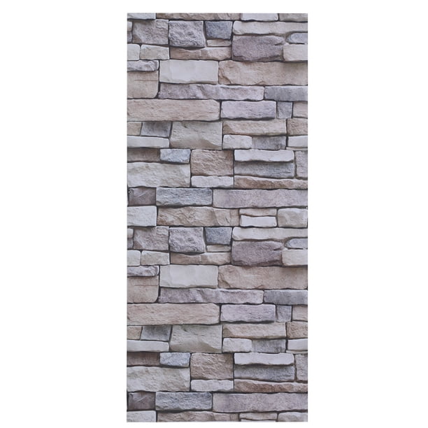 Papier Peint Adhésif 3D Or H873 – Autocollant Mural Amovible, Motif Rayures, Sinsin