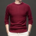 thumbnail image 2 of OJinShaWanO Chandails Mode Homme Automne/hiver 2025 Col Roulé Semi-Rayé Pull, 2 of 5