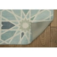 thumbnail image 5 of Pemberly Row Indoor Outdoor Machine Baffin Polyester Accent 3'x5' Rug in Green, 5 of 8