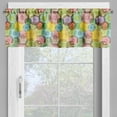 thumbnail image 4 of Ambesonne Vintage Valance & Curtain, Rainbow Color Geometric, 55"x30", Multicolor, 4 of 6