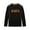 Black, variant on Youth Boys Long Sleeve Athletic Shirt Moisture-Wicking Activewear Sports Tops for Basketball Football Training Breathable Teen Gym Tee
