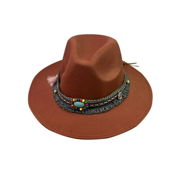 Men Cowboy Hat Hat Women Classic Hat Caps for Men M