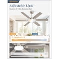 thumbnail image 4 of Ventilador de Techo Fanbulous 132 cm con Luz LED y Control Remoto de 6 Velocidades, 4 of 9
