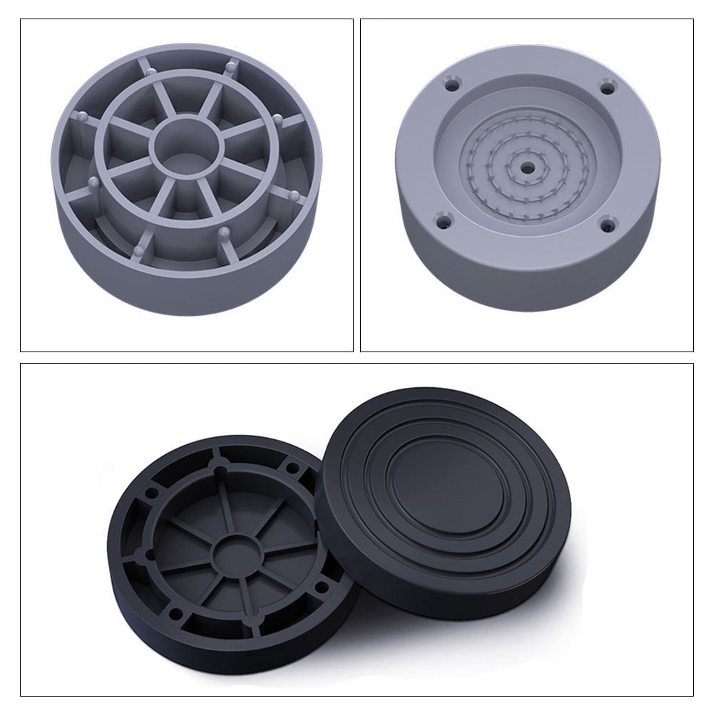 4Pcs/set Anti Vibration Feet Pads Rubber Mat Slipstop Silent Universal Washing Machine Refrigerator Support Dampers Washer Stand