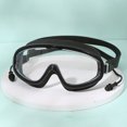 thumbnail image 4 of Gafas de natación con montura grande antivaho, gafas de natación equipadas, modelos para hombres y mujeres adultos con miopía., 4 of 5