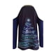 thumbnail image 4 of Pntutb tops para mujer, camisas con cuello en V para mujer, camisetas de manga larga con estampado floral informal, blusa, túnicas sueltas, camisetas Pntutb Pntutb-7201, 4 of 5