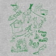 thumbnail image 2 of Junior's Dr. Seuss Green Eggs and Ham Sketches Graphic T-Shirt, 2 of 3