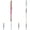 colorful*12, variant on Goowood Clear Ballpoint Pens Bulk 10 Pcs Retractable Ink Pens Smooth Writing Soft Grip Transparent Barrels Men Women