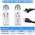 thumbnail image 2 of CUITING ZOUYUE 3-Prong Plug Light Bulb Socket Adapter, 2 of 3