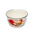 thumbnail image 4 of METALAC Golden Rooster Enamel Storage Bowl with Lid 1.16-qt (1.1 L) Enameled Steel Storage Food Container with Lid Set Enamel Bowl, 4 of 6
