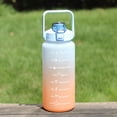 thumbnail image 1 of Botella de Agua 2 Litros, Botella de Agua Motivacional Gran Capacidad, con Pajita y Marcador de Tiempo, Botella con Mango, a Prueba de Fugas para Gimnasio, Viaje, Escuela y Deporte XianweiShao  9024719116761, 1 of 5