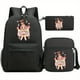 thumbnail image 4 of 3 Piezas Mochila Bandolera Y Juego De Bolsos Para Bolígrafos, Linda Mochila De Niña De Dibujos Animados, Bolsas De Viaje Para Hombres Y Mujeres, Mochilas Escolares De Gran Capacidad Para Adolescentes,, 4 of 4