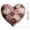 D, variant on Heart-Shaped Floral Throw Pillow - Romantic Home Decor with Soft Fabric, Elegant Patterns, Versatile Accent for Couch, Bed, Valentine's Day & Special Occasions