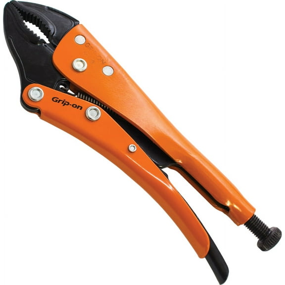 Grip-on GR11110 Universal Locking Curved Jaw Pliers - 10-Inch