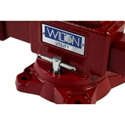 Wilton Tools 28818 4 1/2 Wide Jaw 4 Max Opening Swivel Utility Bench Vise, Red