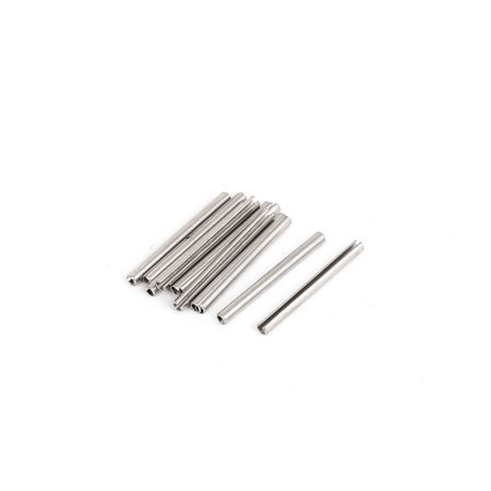 

M1.5x20mm 304 Stainless Steel Split Spring Roll Dowel Pins Fasteners 10Pcs