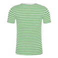 thumbnail image 7 of Bibifish Womens Tshirts Summer Casual Stripe Print Soft Smooth Crewneck Short-Sleeve Tshirts Classic Daily Wear Casual Sports Streetwear Soft Tees, 7 of 7