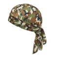 thumbnail image 5 of CUIYUAN Camouflage Head Scarf Cap Paisley Cooling Headscarf Cap Breathable Sweat Wicking Durag Lightweight Stretch Bandana Headscarf Elastic Cycling Sports Wicking Liner Outdoor Cycling Running, 5 of 5