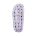 thumbnail image 2 of FOAMWALK Women's Soft and Lightweight EVA Textured Slide - Cloud Slides for Women, Lilac, 5, 2 of 9
