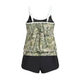 thumbnail image 6 of Busydd Women Swimsuits Bras Tank Tops and Boyshorts 3 Piece Tankinis Swimwear Trendy Beach Floral Print Bathing Suit for Women S, 6 of 7