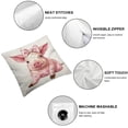 thumbnail image 4 of Nawypu  Couch Pillow Cover Set of 2 Pig, Funny Pig with Leopard Bow Decorative Throw Pillowcase Cushion Cover Pink Piggy Throw Pillows Covers for Sofa Bedroom Car Living Room, 4 of 6