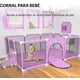 thumbnail image 3 of Corral Bebe Gimnasio De Juegos Porterías Y Tablero Infantil Modelo Gris, 3 of 4