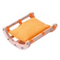thumbnail image 2 of Cama de hamaca para conejillo de indias, nido lavable transpirable de madera, cama de madera para conejillo de indias naranja Yuyangstore Hamaca de conejillo de indias, 2 of 8
