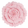 thumbnail image 3 of Decoración de la pared Sunnimix Flor de rosa de papel artesanía 3D Rosado, 3 of 6