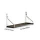 thumbnail image 3 of Estante de Madera de Pared Sin Taladro Hlh251225001 | Instalación Sin Taladros | Adhesivo Resistente | Soporte Triangular Resistente de 40 X 15 Cm con Capacidad para 13,6 Kg | Organizador para Mesita, 3 of 6
